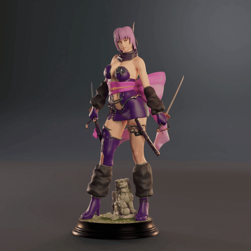 Ayane Sculpture (75mm to 500mm) - Unassembled/Unpainted/3D Print