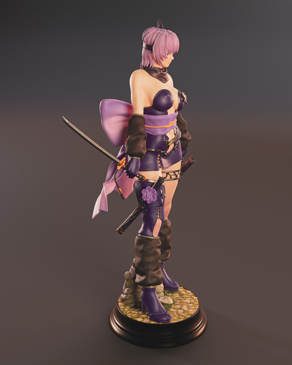 Ayane Sculpture (75mm to 500mm) - Unassembled/Unpainted/3D Print