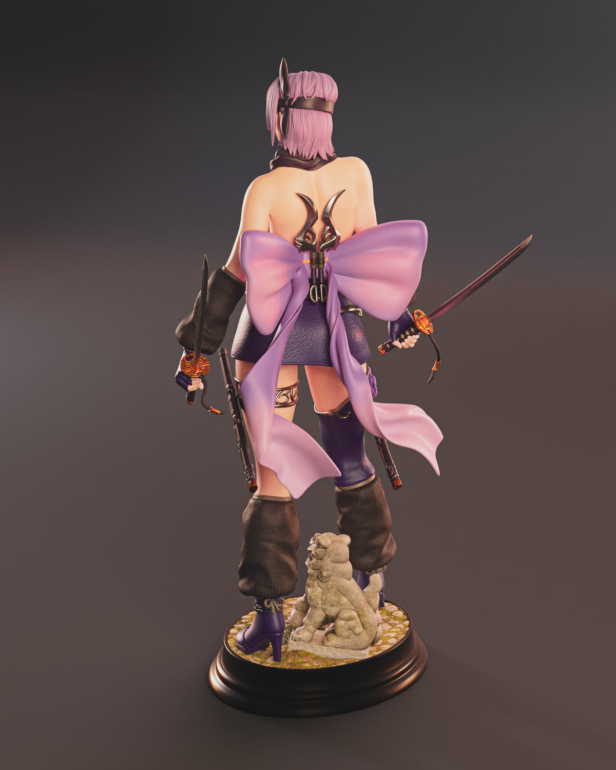 Ayane Sculpture (75mm to 500mm) - Unassembled/Unpainted/3D Print