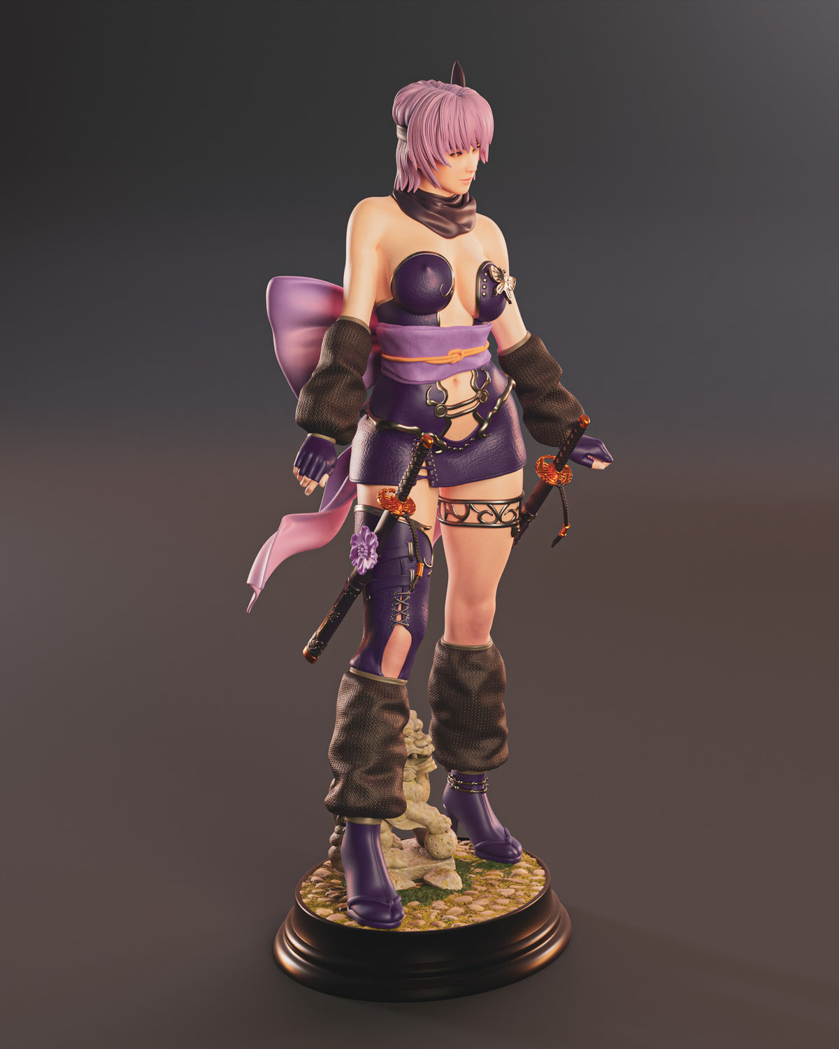 Ayane Sculpture (75mm to 500mm) - Unassembled/Unpainted/3D Print