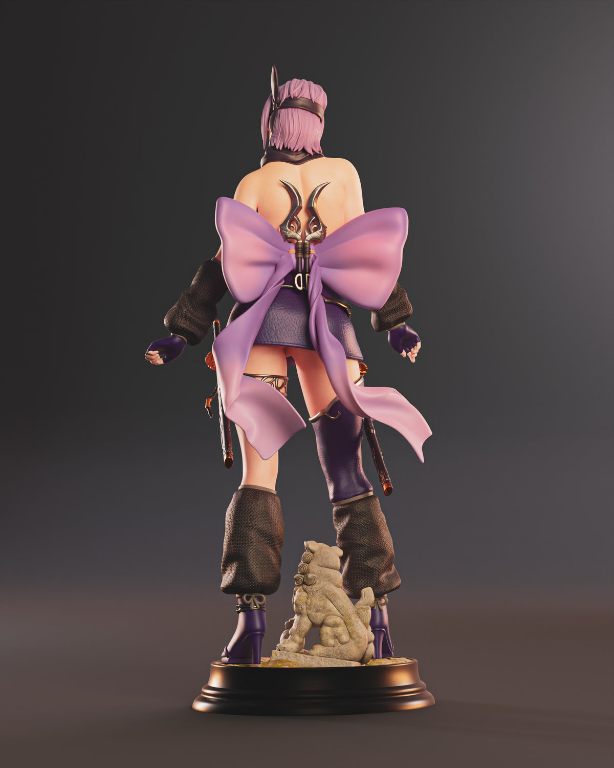 Ayane Sculpture (75mm to 500mm) - Unassembled/Unpainted/3D Print