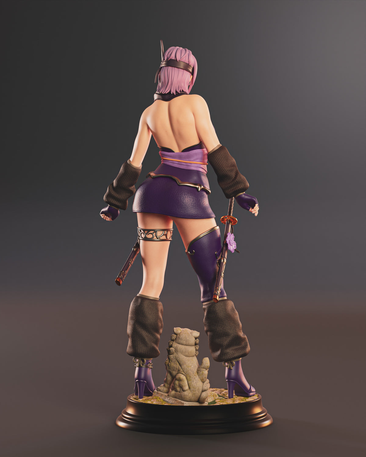 Ayane Sculpture (75mm to 500mm) - Unassembled/Unpainted/3D Print