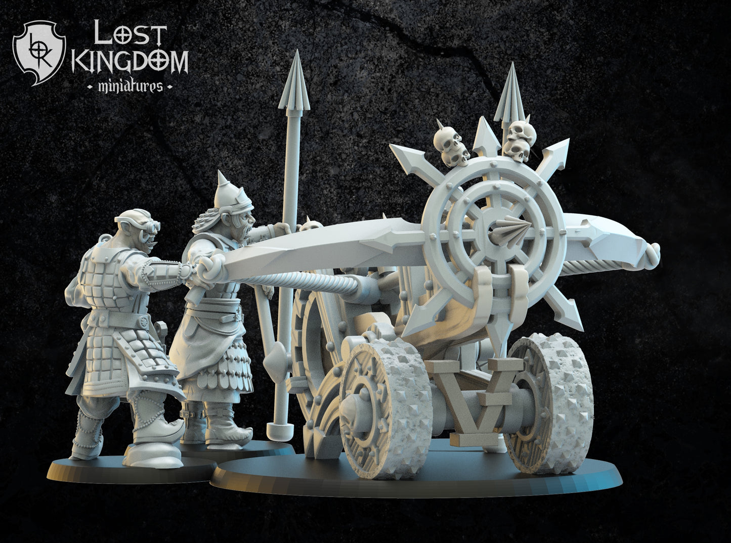 Hobgoblin Ballista - Compatible with Warhammer 40K - by Lost Kingdom - Tabletop RPG Miniature - Roleplaying 3D Printed Fantasy Mini