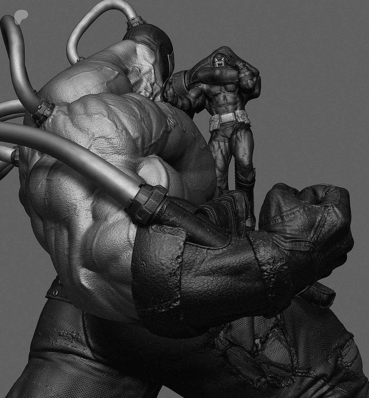 Bane Absolute Sculpture (75mm to 500mm) - Unassembled/Unpainted/3D Print