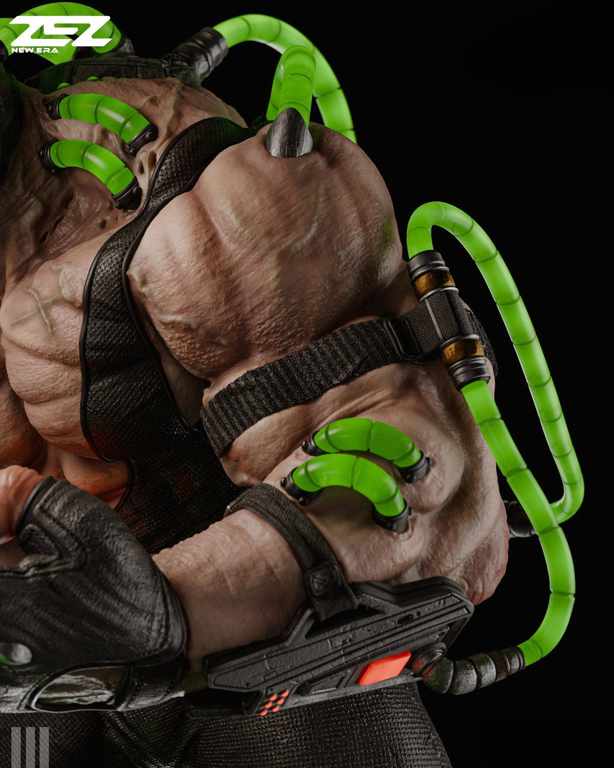 Bane Sculpture (75mm to 500mm) - Unassembled/Unpainted/3D Print