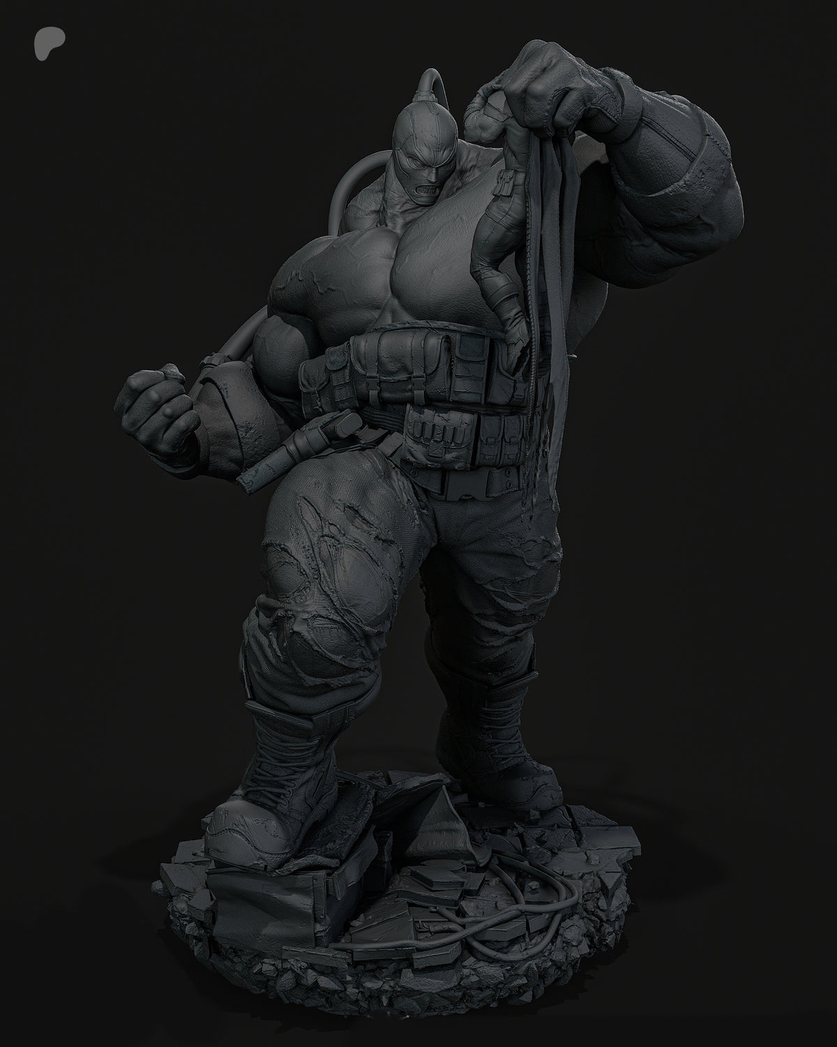Bane Absolute Sculpture (75mm to 500mm) - Unassembled/Unpainted/3D Print