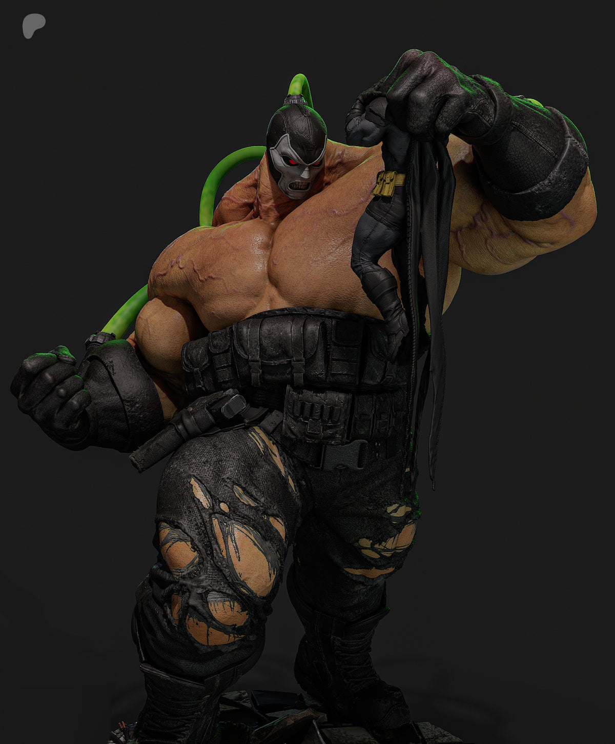 Bane Absolute Sculpture (75mm to 500mm) - Unassembled/Unpainted/3D Print