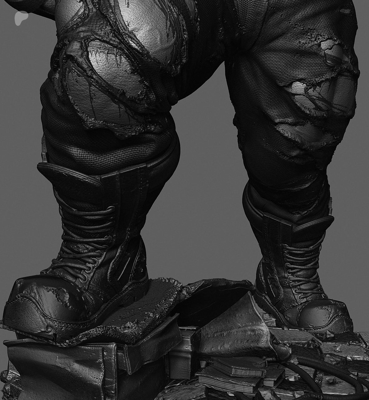 Bane Absolute Sculpture (75mm to 500mm) - Unassembled/Unpainted/3D Print