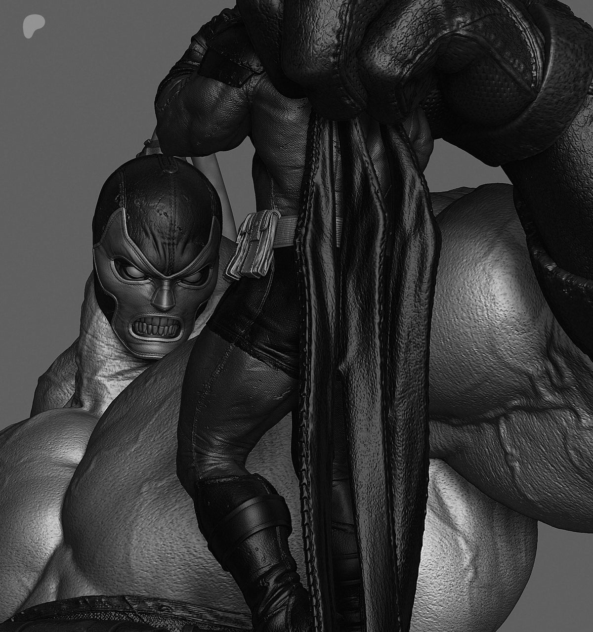 Bane Absolute Sculpture (75mm to 500mm) - Unassembled/Unpainted/3D Print