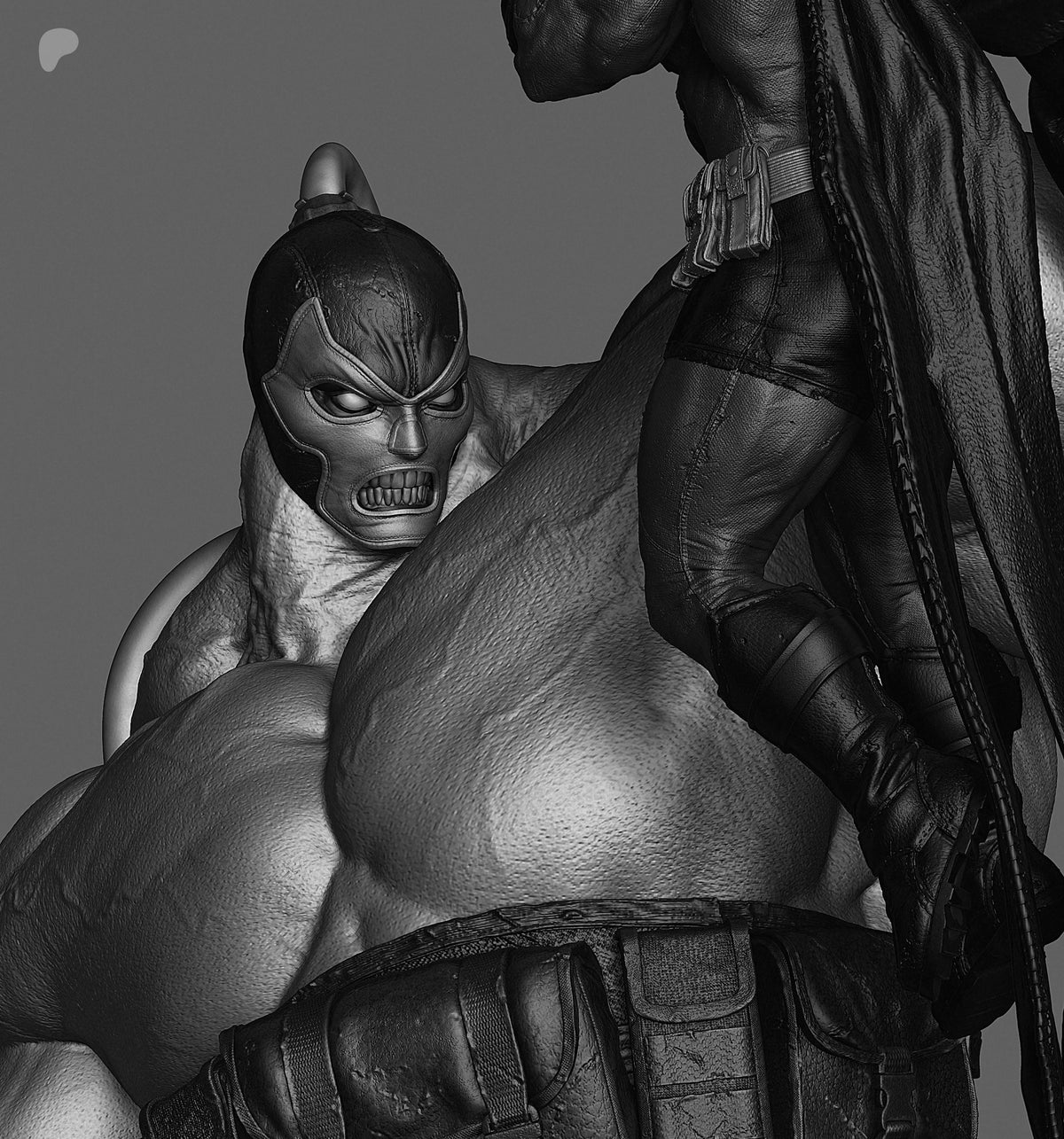 Bane Absolute Sculpture (75mm to 500mm) - Unassembled/Unpainted/3D Print