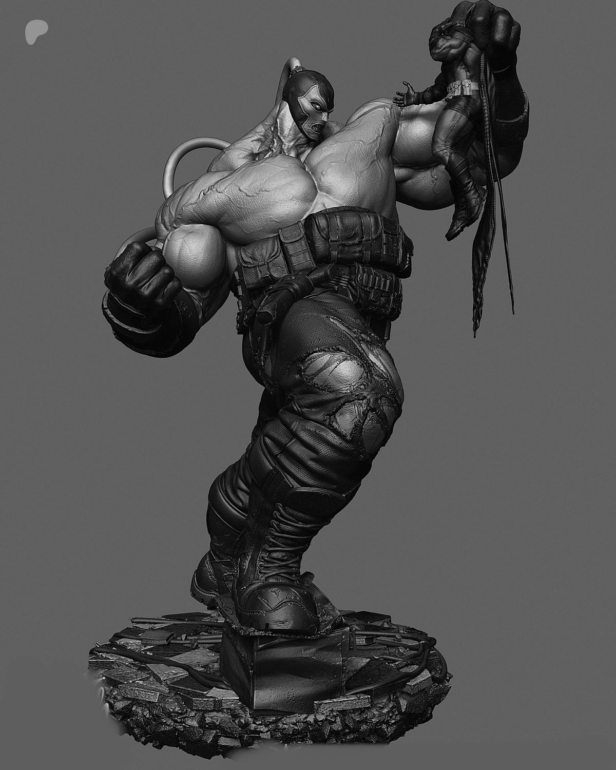 Bane Absolute Sculpture (75mm to 500mm) - Unassembled/Unpainted/3D Print