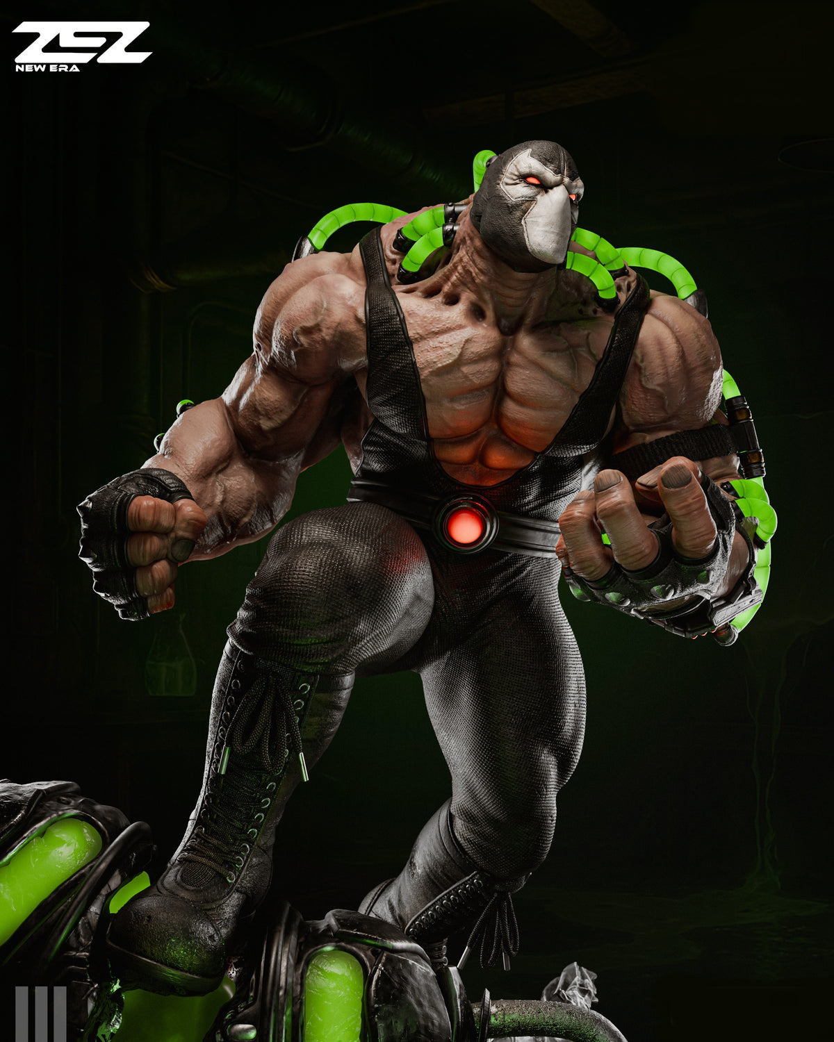 Bane Sculpture (75mm to 500mm) - Unassembled/Unpainted/3D Print