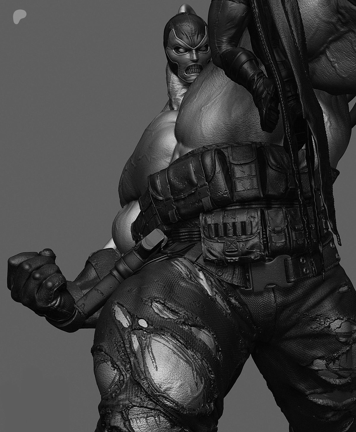 Bane Absolute Sculpture (75mm to 500mm) - Unassembled/Unpainted/3D Print