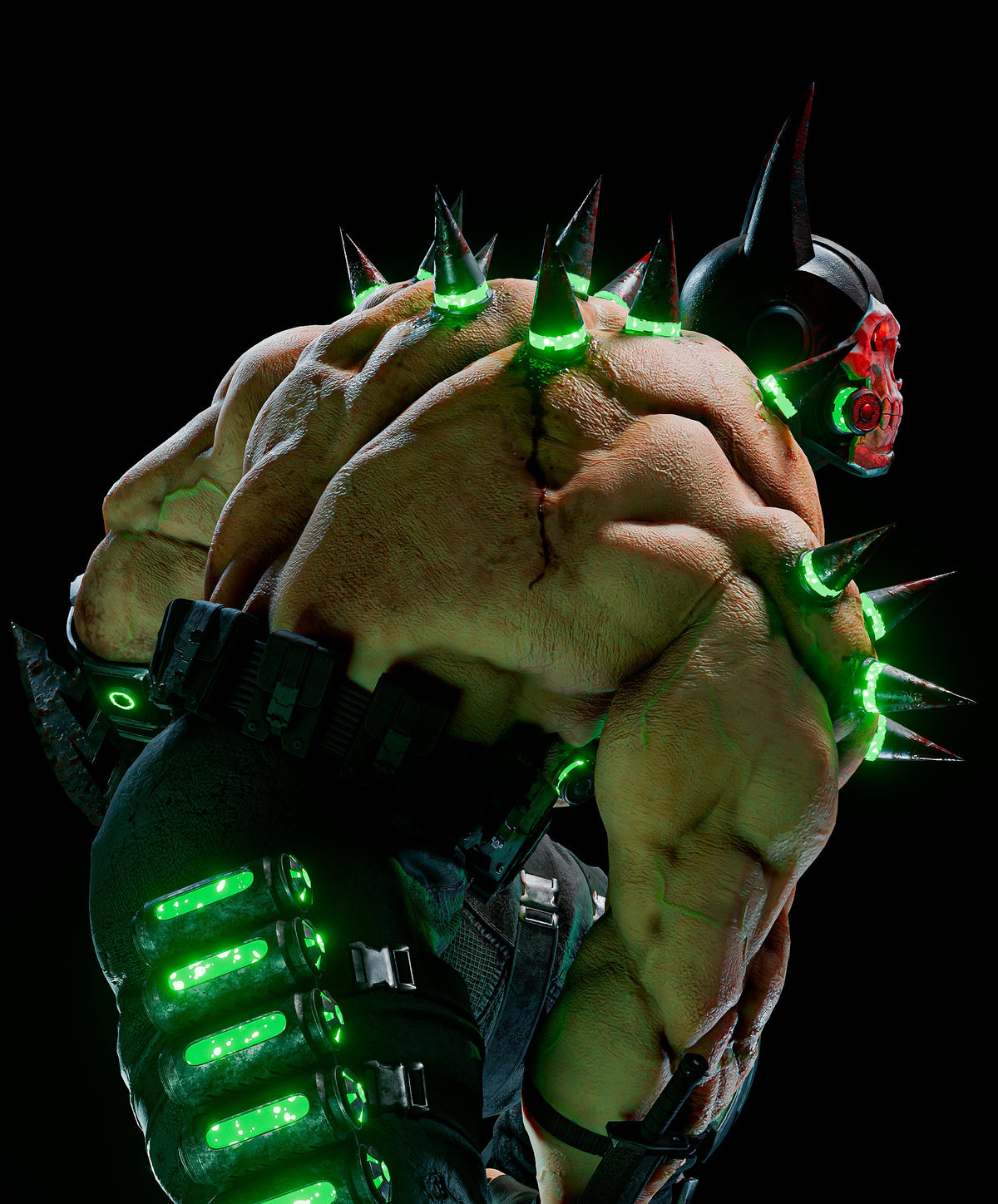 BatBane Sculpture (75mm to 500mm) - Unassembled/Unpainted/3D Print