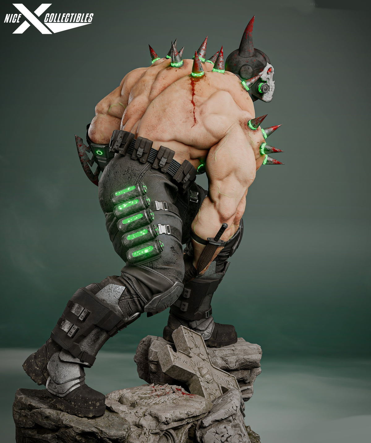 BatBane Sculpture (75mm to 500mm) - Unassembled/Unpainted/3D Print