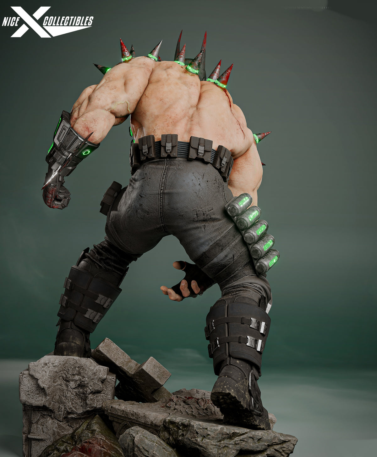 BatBane Sculpture (75mm to 500mm) - Unassembled/Unpainted/3D Print