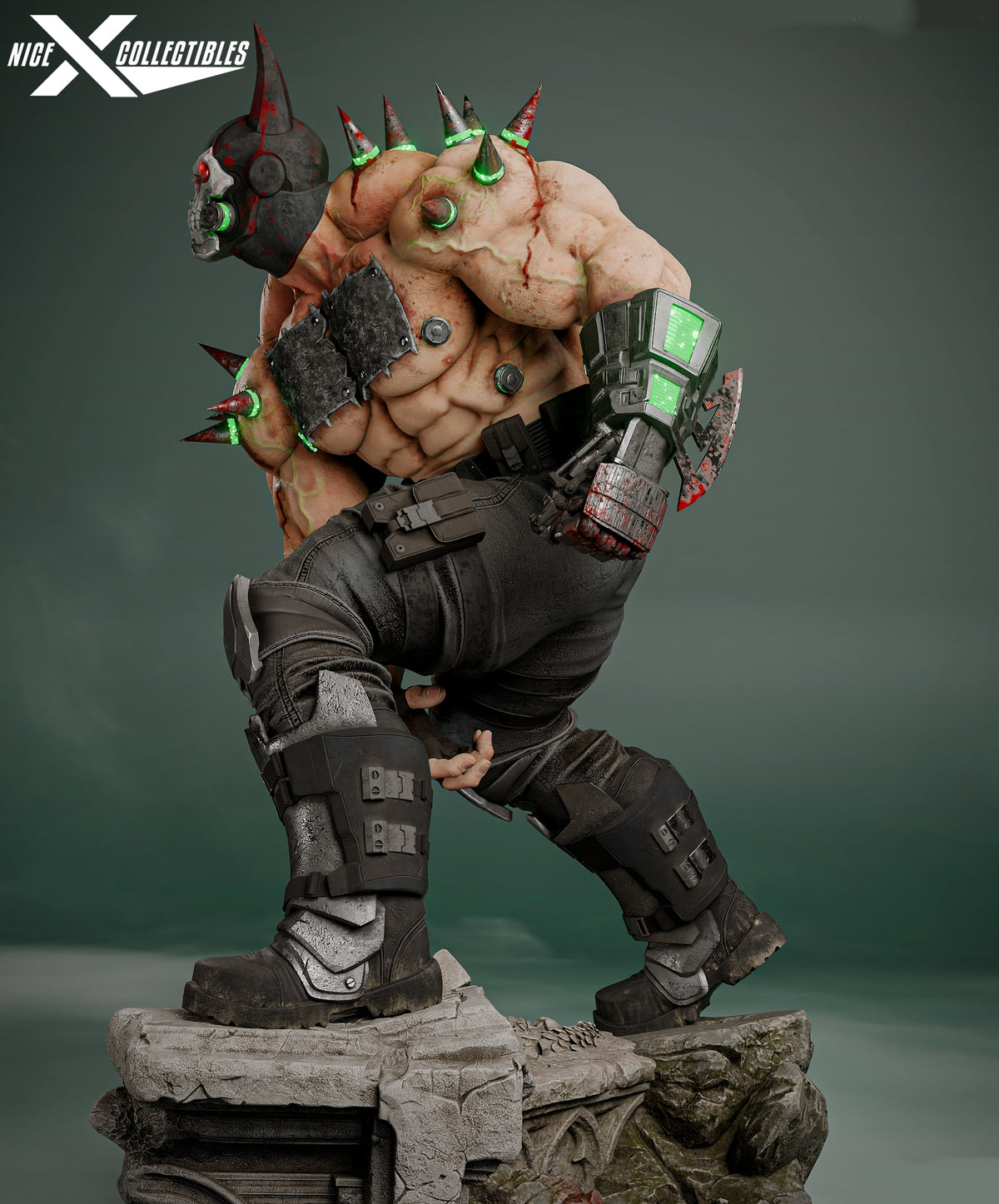 BatBane Sculpture (75mm to 500mm) - Unassembled/Unpainted/3D Print