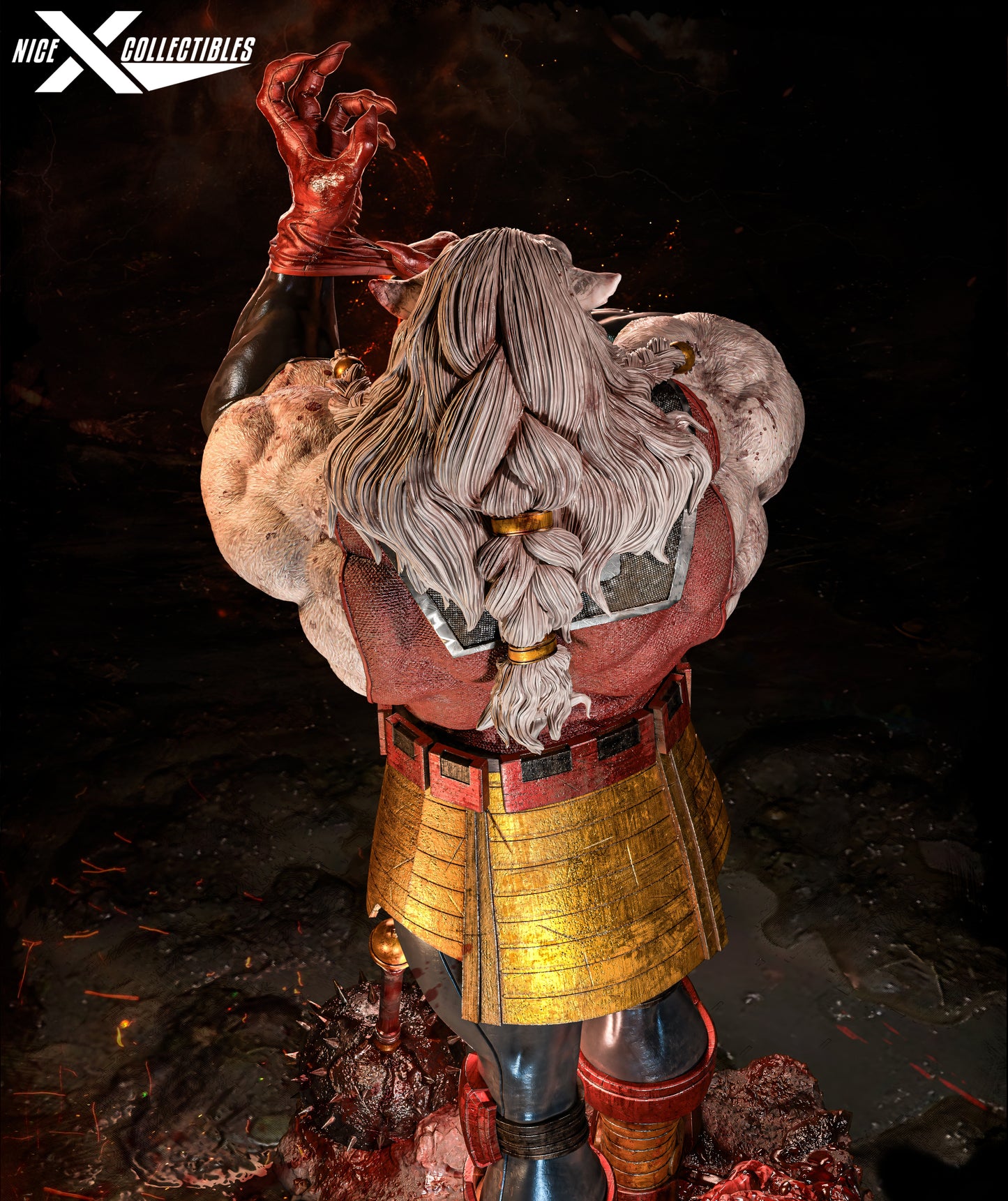 Battle Beast Sculpture (75mm to 500mm) - Unassembled/Unpainted/3D Print