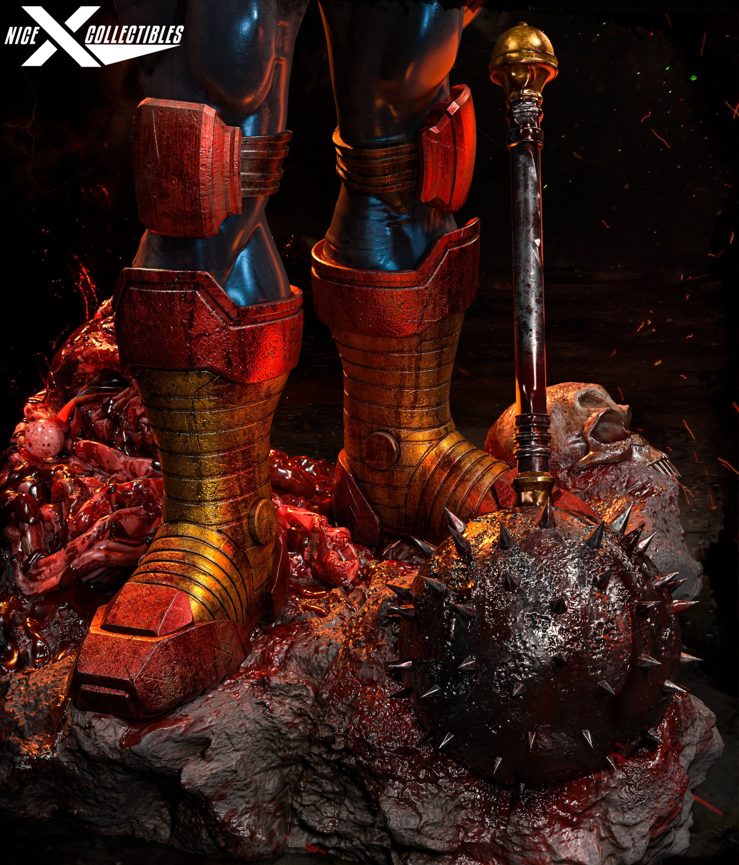 Battle Beast Sculpture (75mm to 500mm) - Unassembled/Unpainted/3D Print