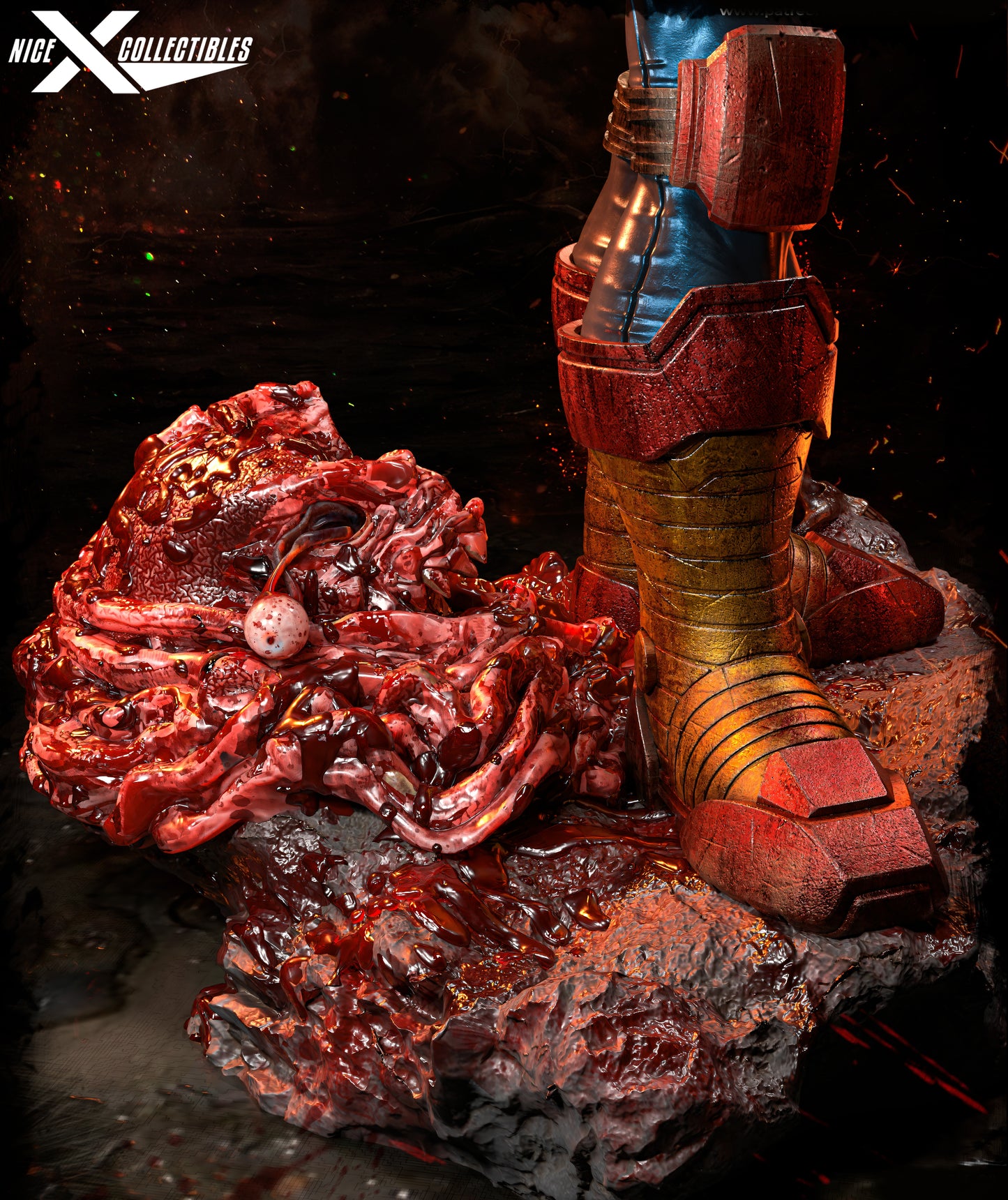 Battle Beast Sculpture (75mm to 500mm) - Unassembled/Unpainted/3D Print