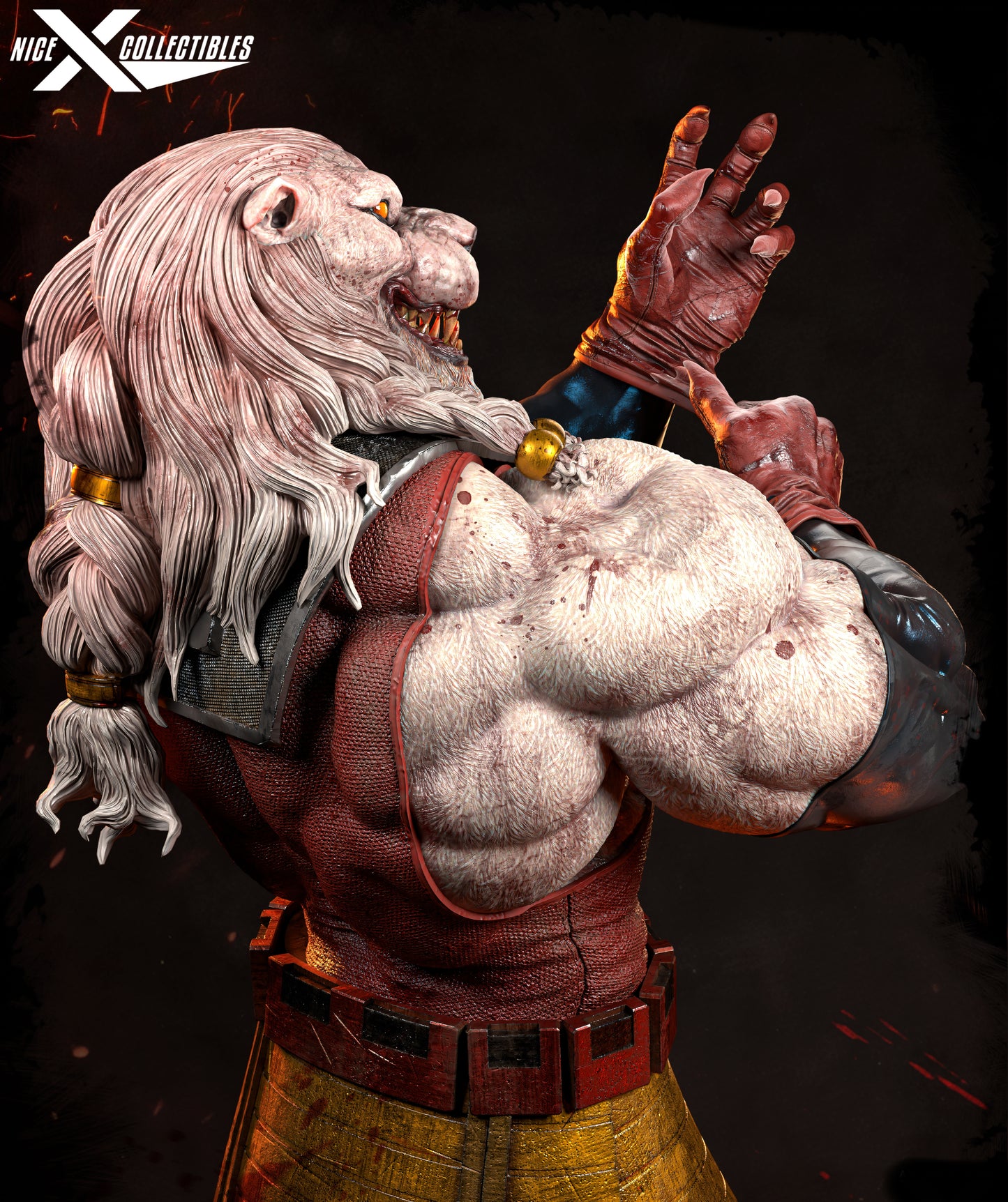Battle Beast Sculpture (75mm to 500mm) - Unassembled/Unpainted/3D Print