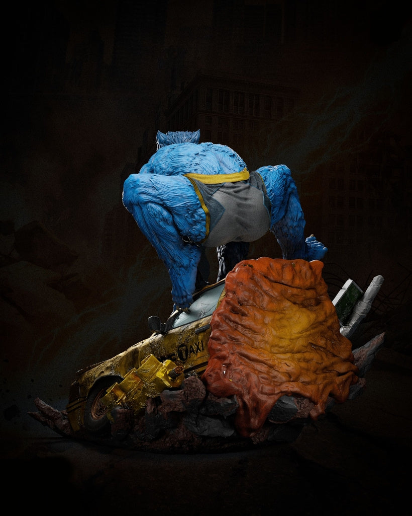 Beast Sculpture (75mm to 500mm) - Unassembled/Unpainted/3D Print