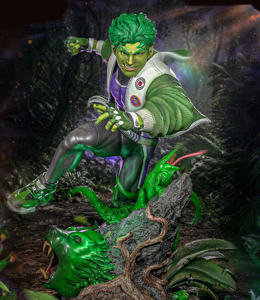 Beast Boy Sculpture (75mm to 500mm) - Unassembled/Unpainted/3D Print