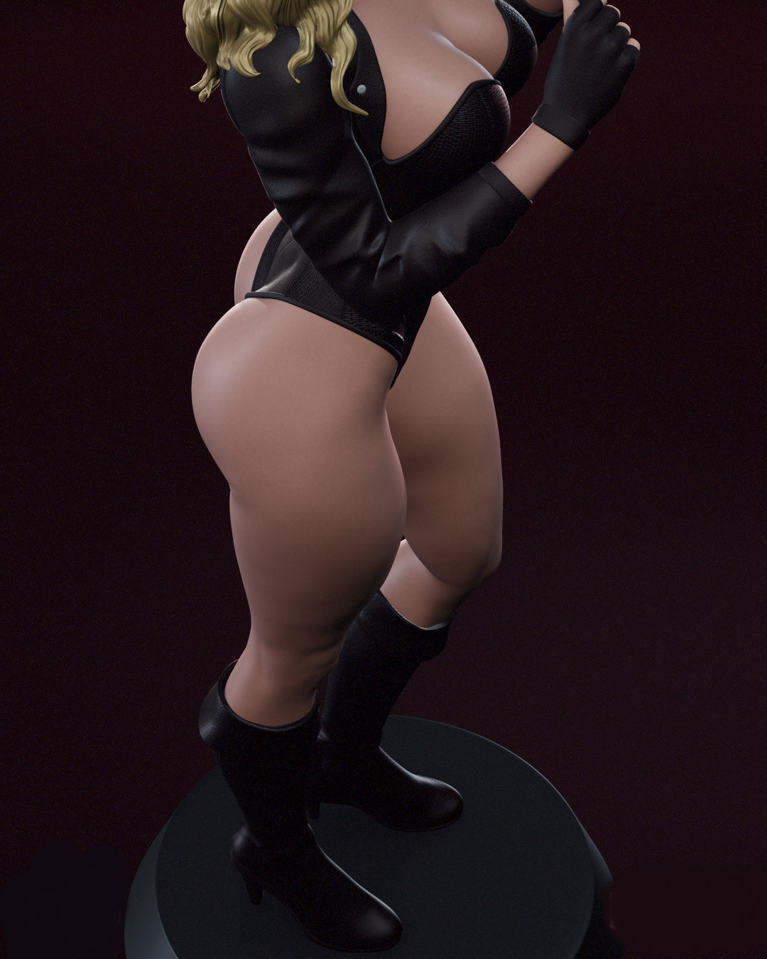 Black Canary Sculpture (75mm to 500mm) - Unassembled/Unpainted/3D Print