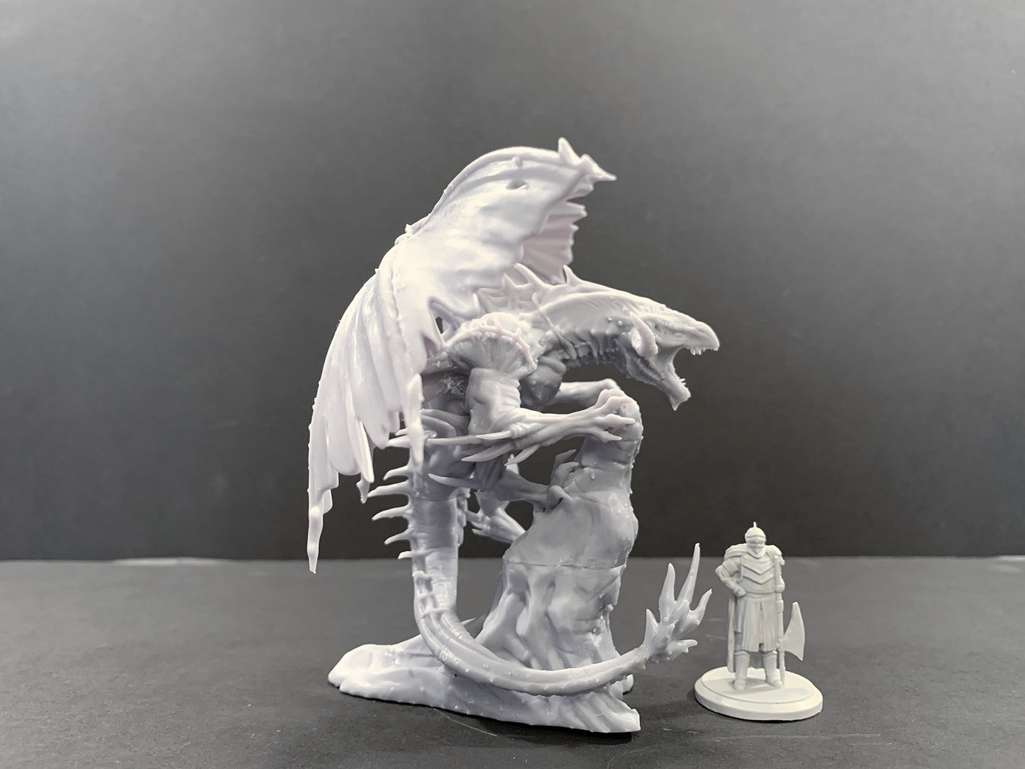 Black Dragon V2 - by Mini Monster Mayhem- Tabletop RPG Miniature - Roleplaying 3D Printed Fantasy Mini