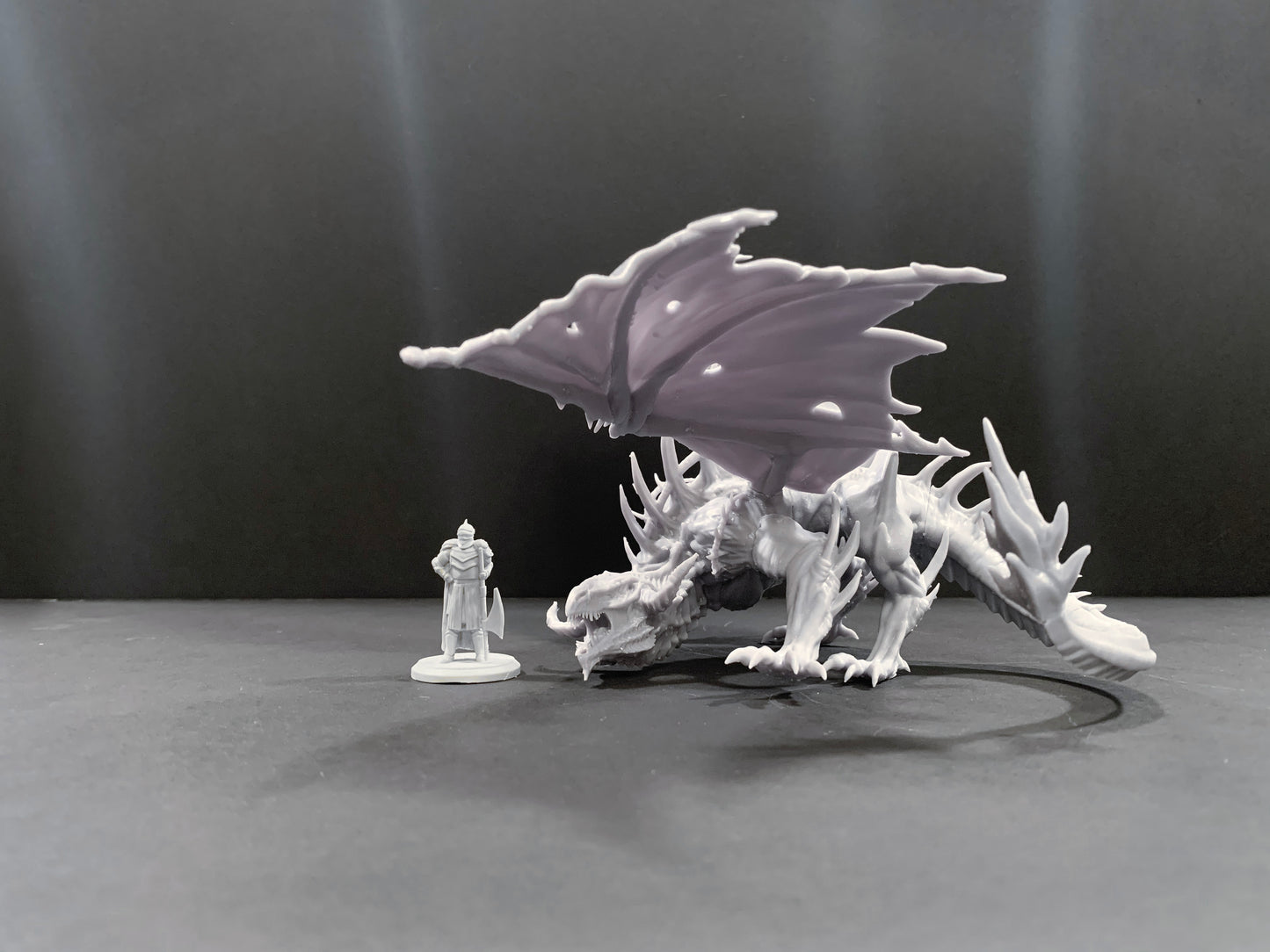 Black Dragon V1 - by Mini Monster Mayhem- Tabletop RPG Miniature - Roleplaying 3D Printed Fantasy Mini