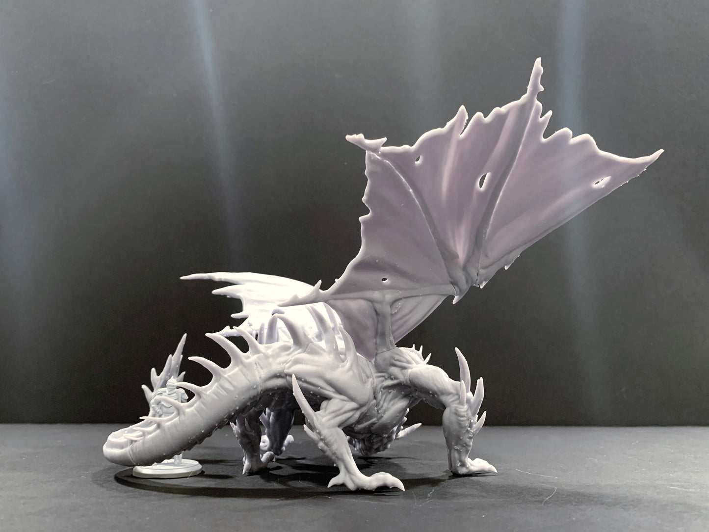 Black Dragon V1 - by Mini Monster Mayhem- Tabletop RPG Miniature - Roleplaying 3D Printed Fantasy Mini