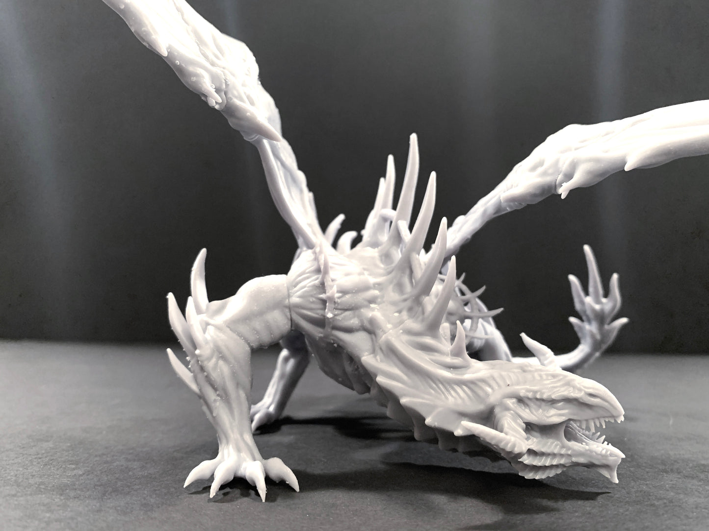 Black Dragon V1 - by Mini Monster Mayhem- Tabletop RPG Miniature - Roleplaying 3D Printed Fantasy Mini