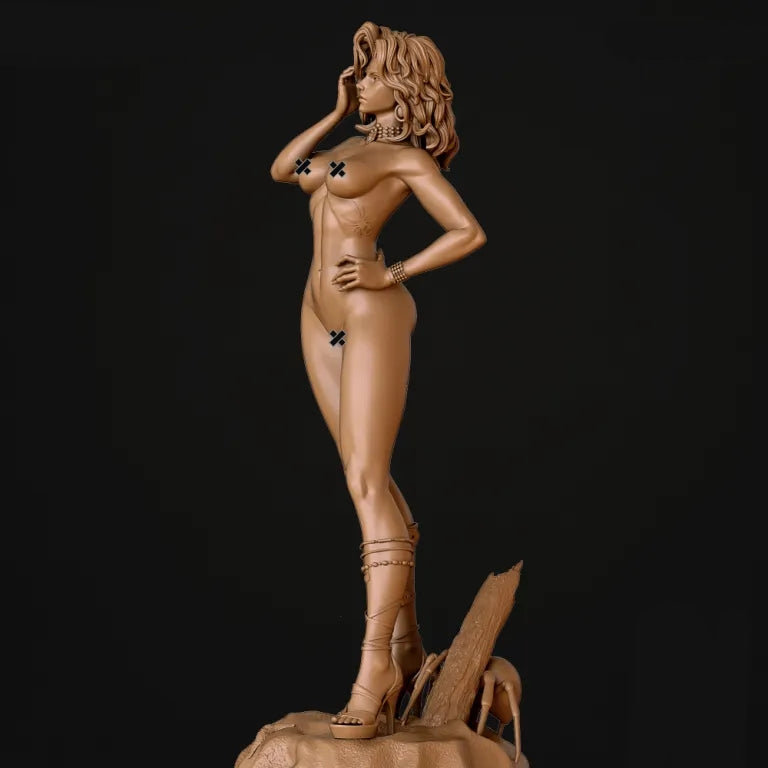 Aquatic Black Widow NSFW (75mm to 500mm)- Unpainted - unassembled - 3D Print