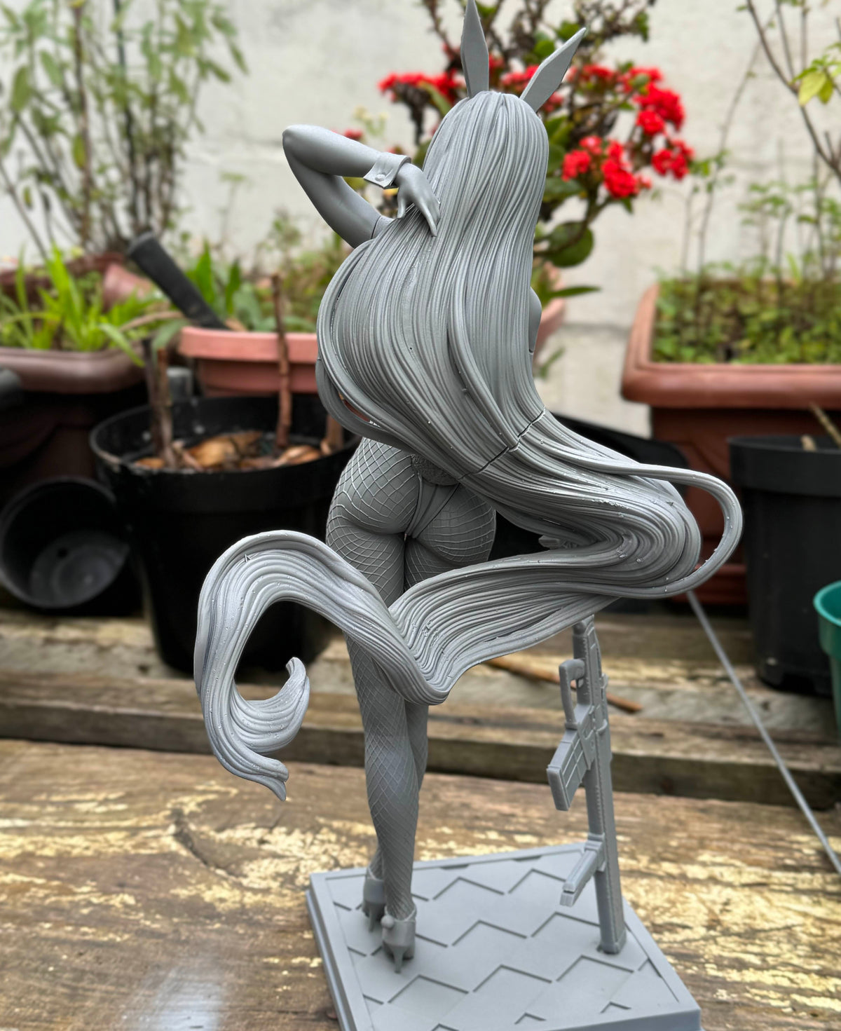 Blanc (Goddess of Victory: NIKKE) Sculpture(75mm to 500mm) - Unassembled/Unpainted/3D Print