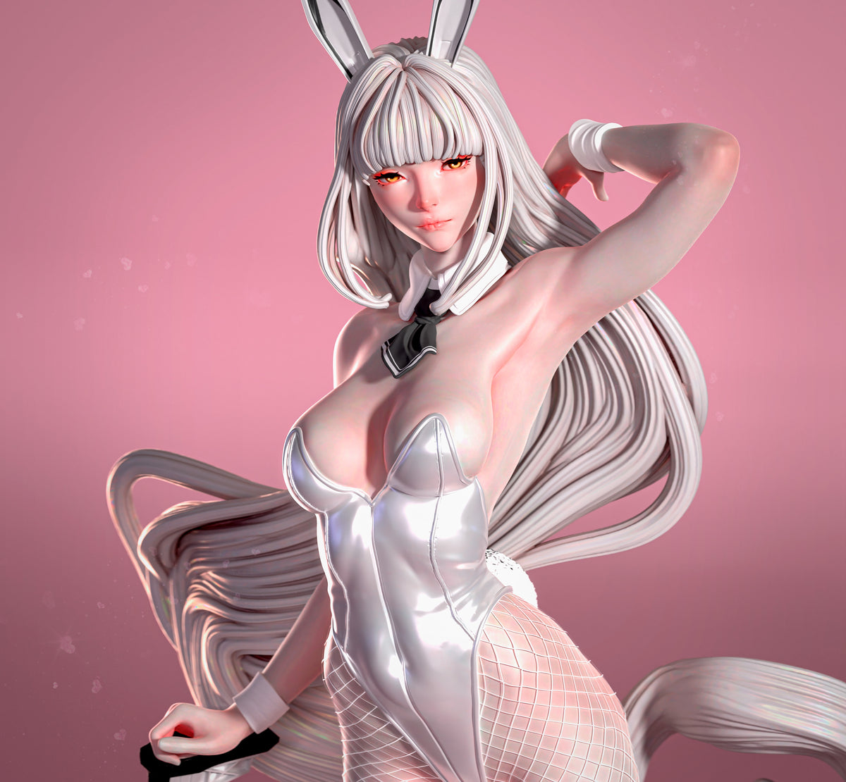 Blanc (Goddess of Victory: NIKKE) Sculpture(75mm to 500mm) - Unassembled/Unpainted/3D Print