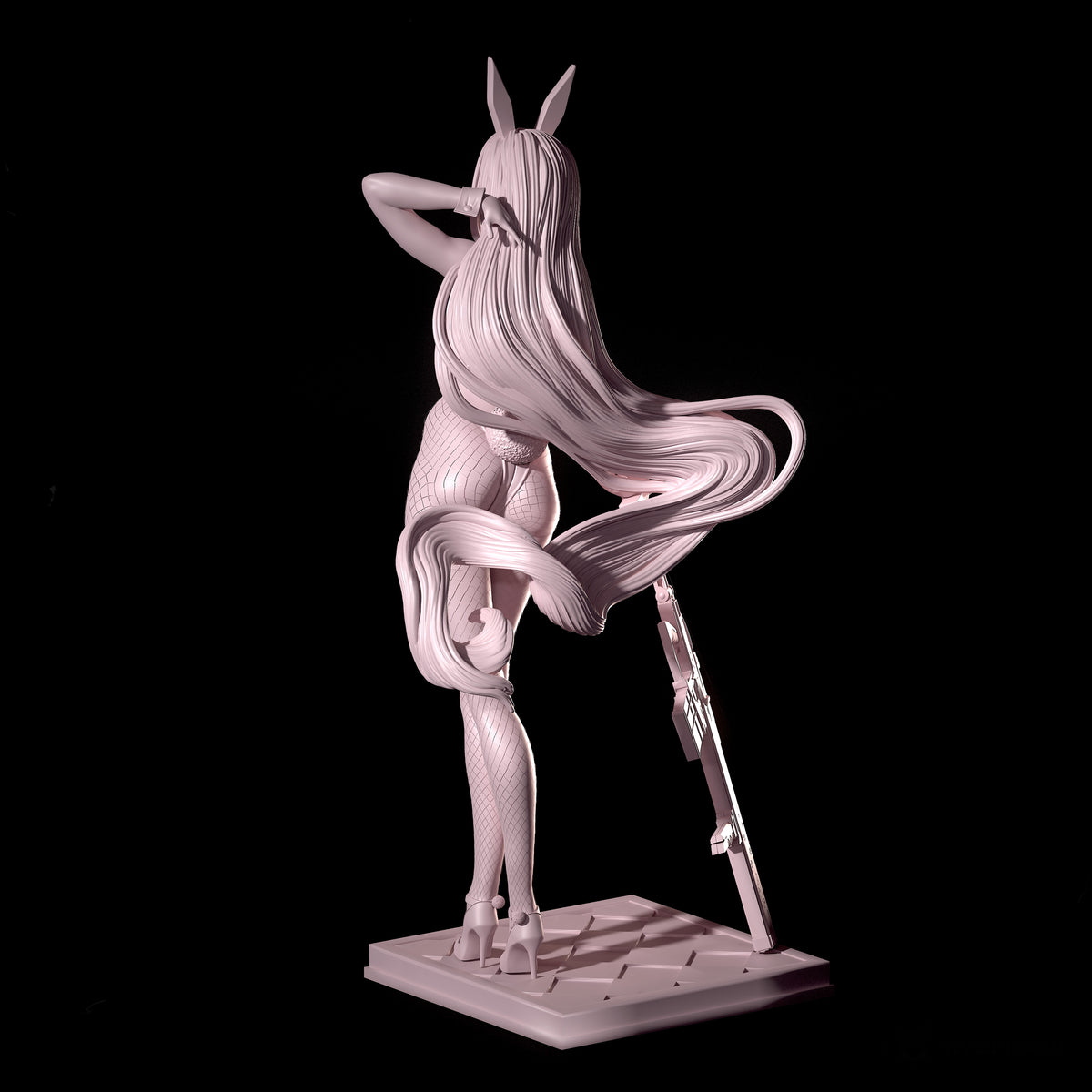 Blanc (Goddess of Victory: NIKKE) Sculpture(75mm to 500mm) - Unassembled/Unpainted/3D Print