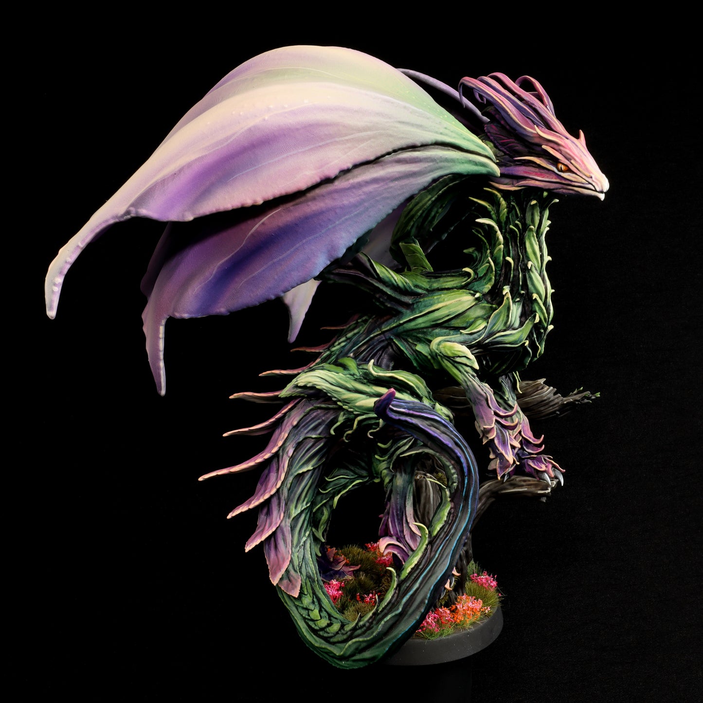 Blossom Drake - Dragon - Dungeons and Dragons - by Mini Monster Mayhem- Tabletop RPG Miniature - Roleplaying 3D Printed Fantasy Mini