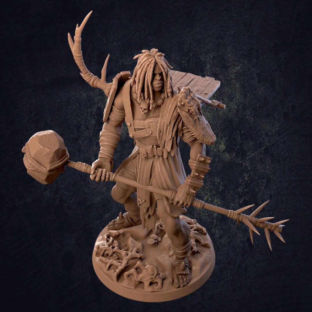 Bubba Lee Giant - Dungeons and Dragons - by Dragon Trappers Lodge- Tabletop RPG Miniature - Roleplaying 3D Printed Fantasy Mini