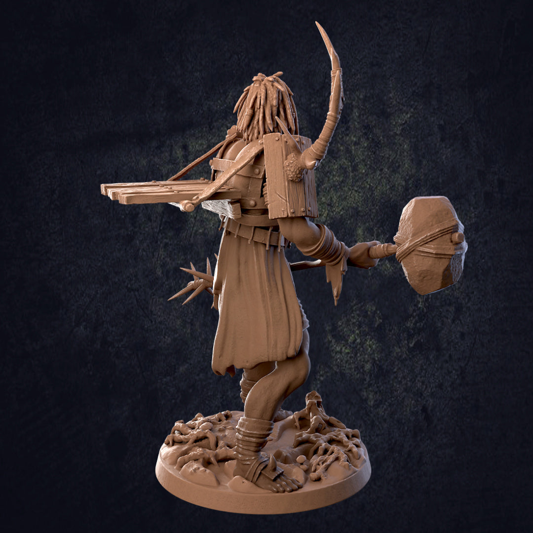 Bubba Lee Giant - Dungeons and Dragons - by Dragon Trappers Lodge- Tabletop RPG Miniature - Roleplaying 3D Printed Fantasy Mini