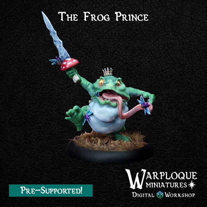 Bullywug Brigade Bundle - Dungeons and Dragons - by Warp Minis- Tabletop RPG Miniature - Roleplaying 3D Printed Fantasy Mini