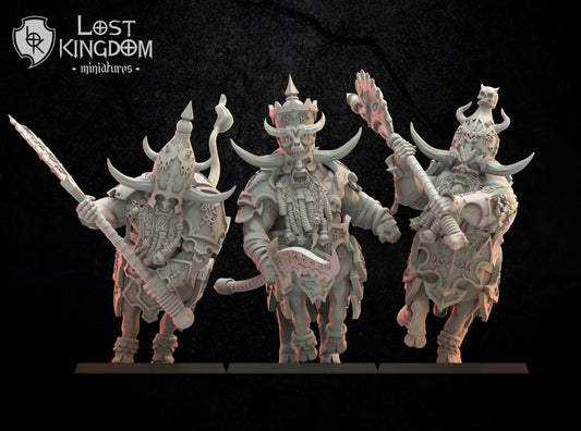 Chaos Dwarves Bul-Thaurs - Maghmorin Warrior - Compatible with Warhammer 40K - by Lost Kingdom - Tabletop RPG Miniature - Roleplaying 3D Printed Fantasy Mini