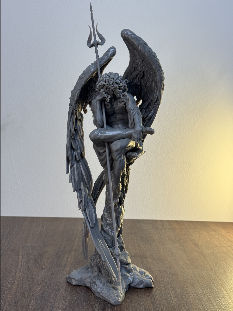Angel Before the Fall Sculpture (75mm to 500mm) - Unassembled/Unpainted/3D Print