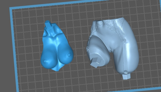 Carmen Sandiego SFW/NSFW Sculpture (75mm to 500mm) - Unassembled/Unpainted/3D Print