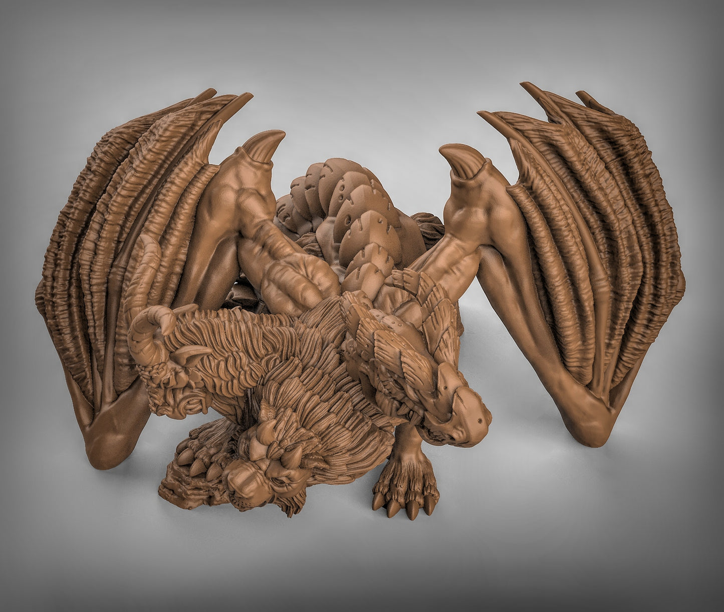 Chimera - Legendary Creature - by Duncan Shadows - Tabletop RPG Miniature - Roleplaying 3D Printed Fantasy Mini