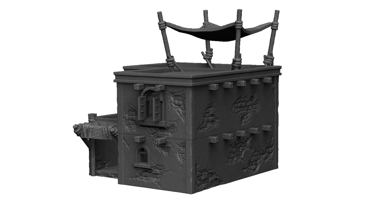 City of Corsairs - by Dark Realms - Tabletop RPG Miniature - Roleplaying 3D Printed Fantasy Mini