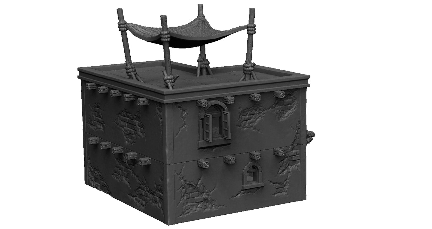 City of Corsairs - by Dark Realms - Tabletop RPG Miniature - Roleplaying 3D Printed Fantasy Mini