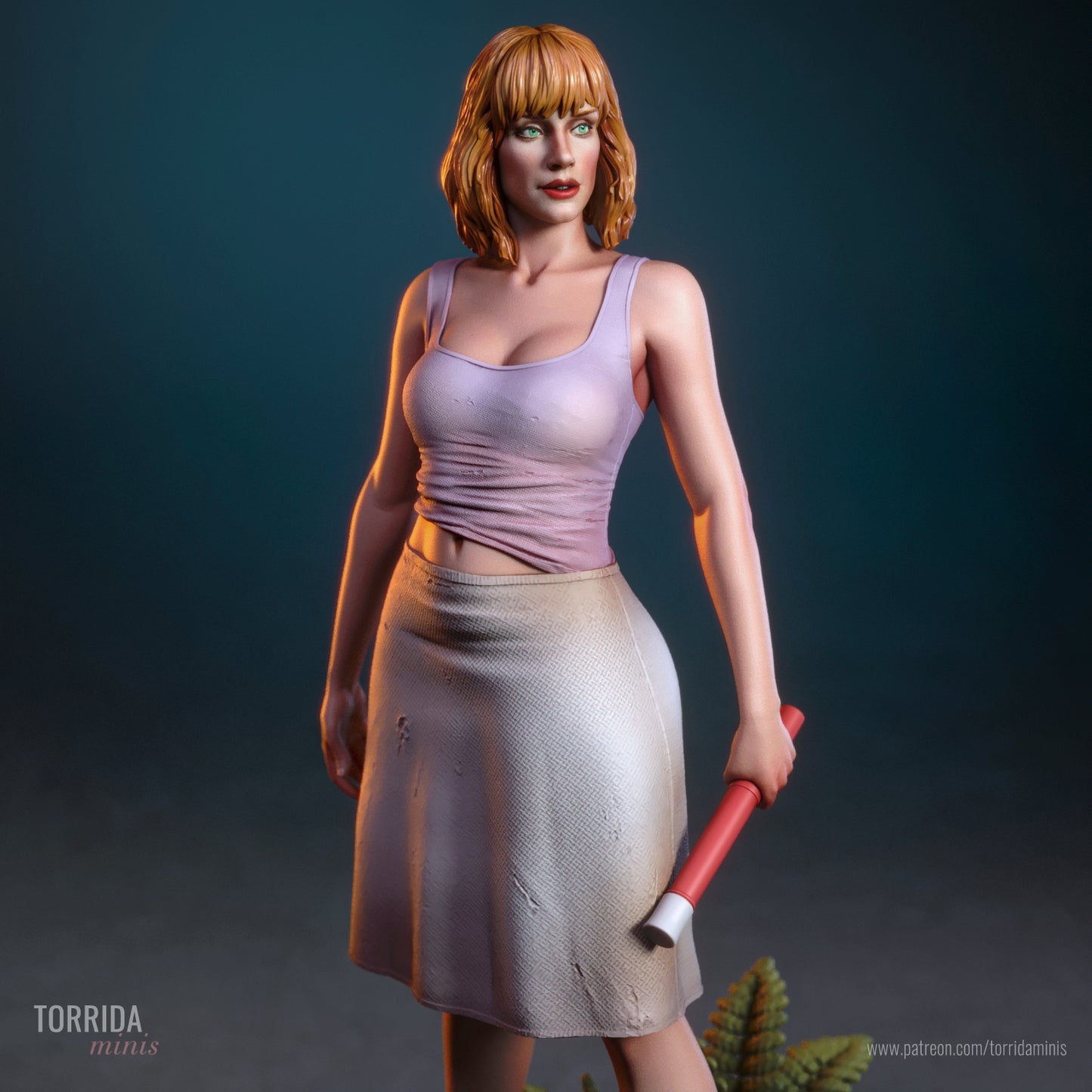 Claire Dearing Sculpture (75mm to 500mm) - Unassembled/Unpainted/3D Print