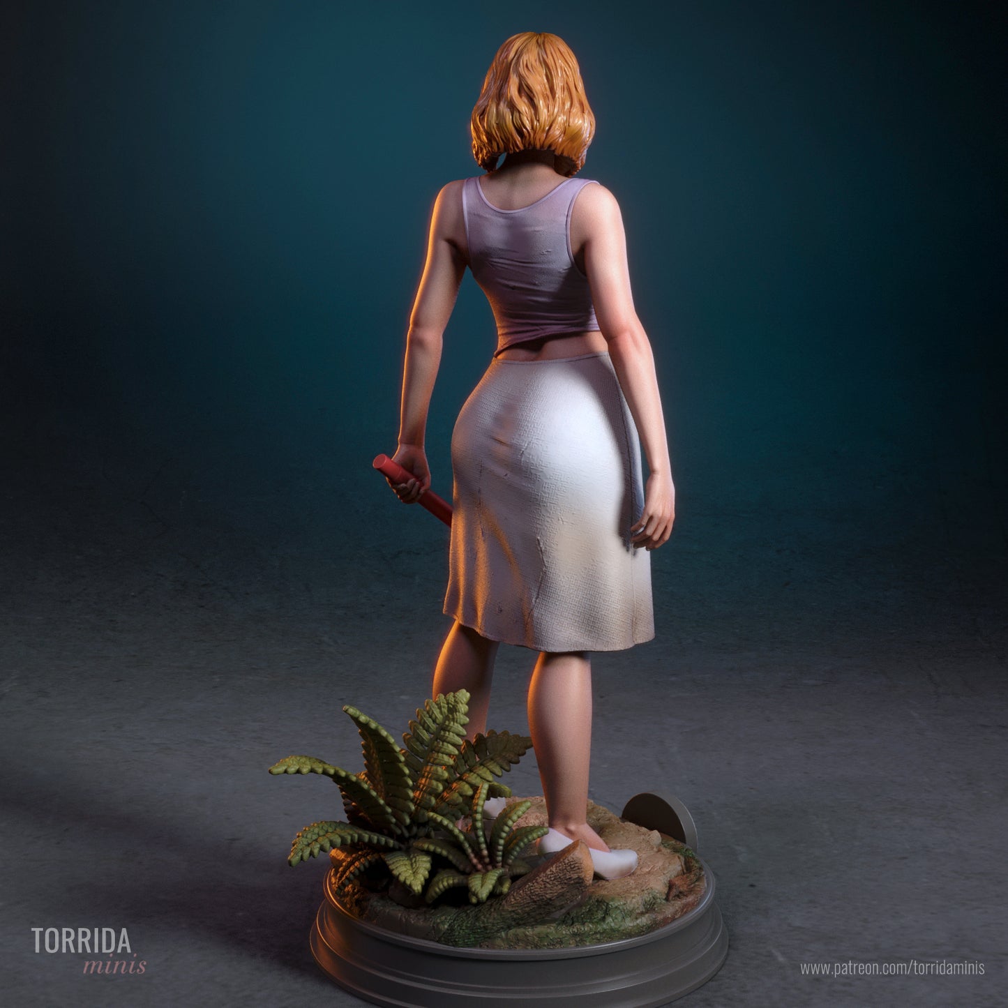 Claire Dearing Sculpture (75mm to 500mm) - Unassembled/Unpainted/3D Print