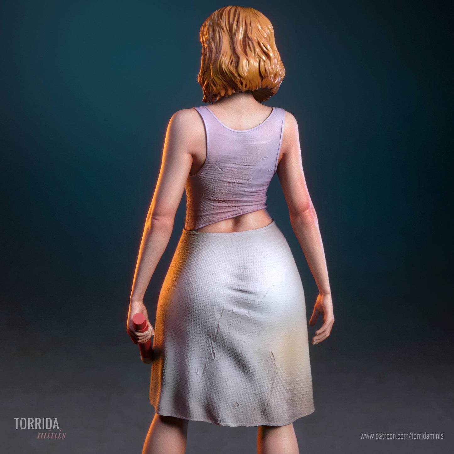 Claire Dearing Sculpture (75mm to 500mm) - Unassembled/Unpainted/3D Print