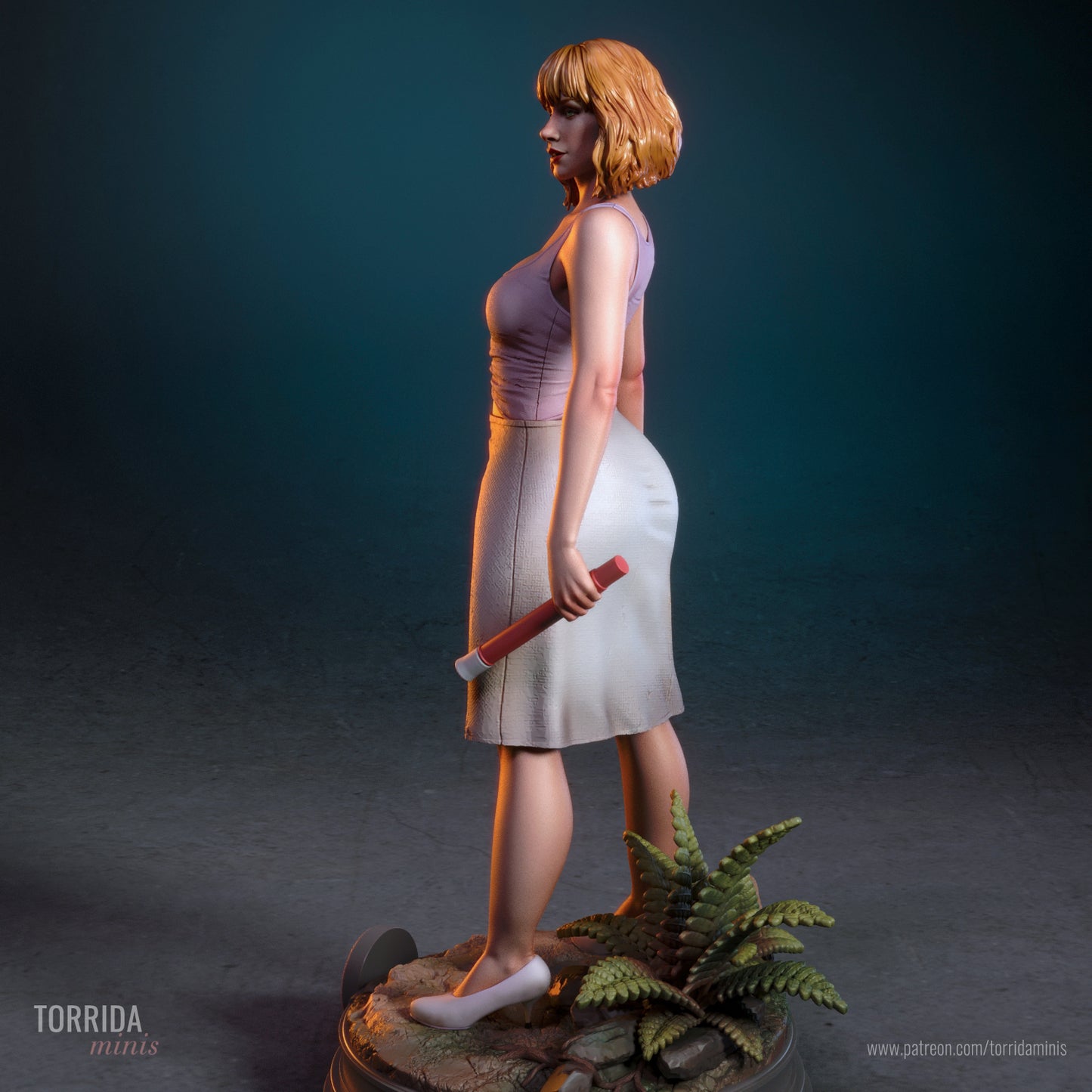 Claire Dearing Sculpture (75mm to 500mm) - Unassembled/Unpainted/3D Print